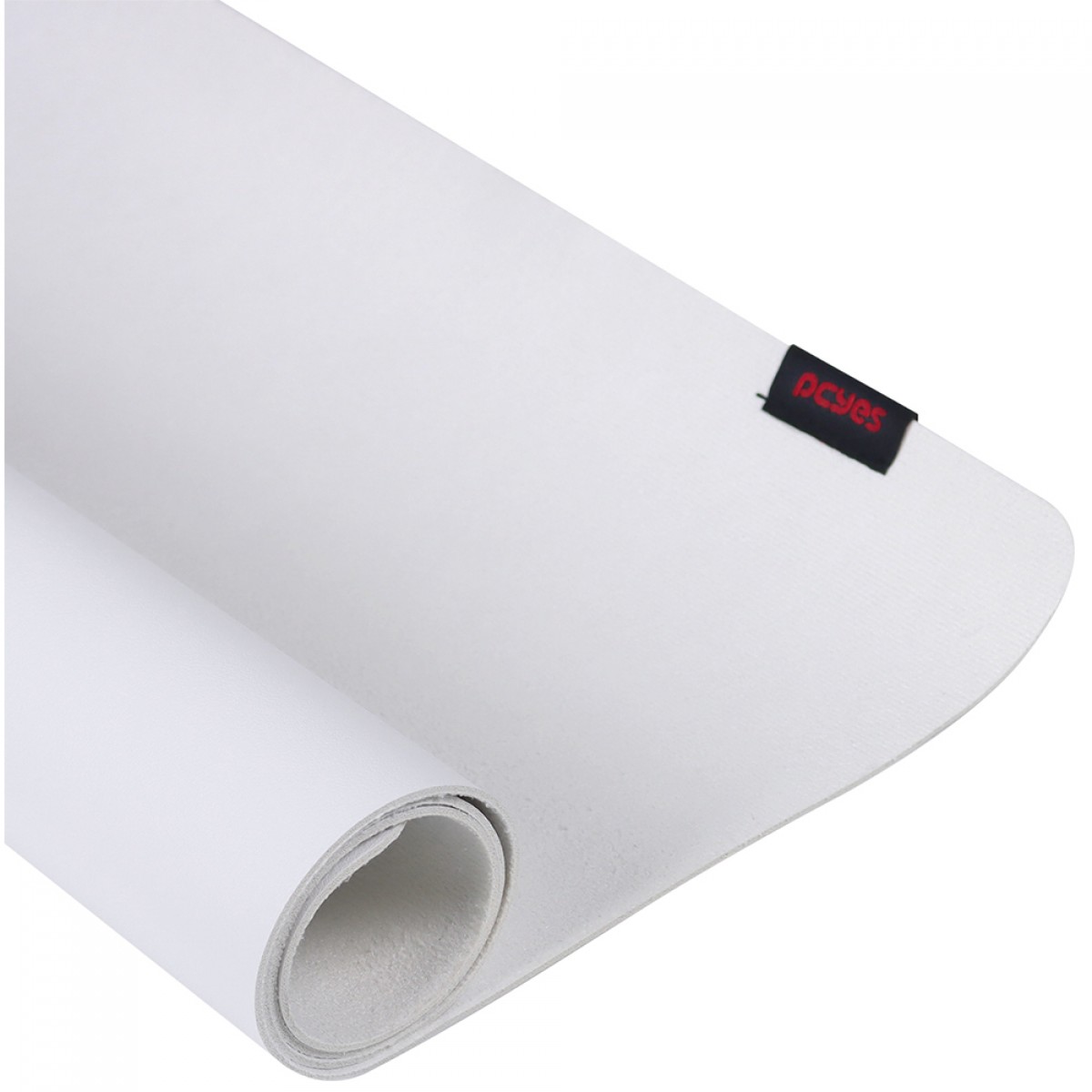 Mousepad Gamer PCYes Desk Mat Exclusive, Grande, 800x400mm, Branco, PMPEXW