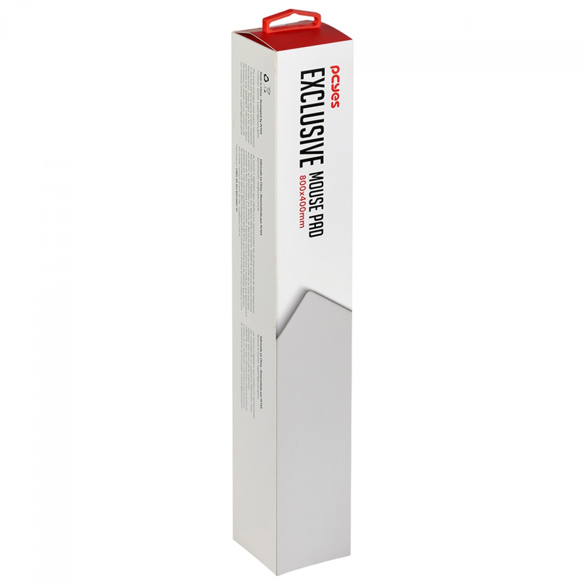 Mousepad Gamer PCYes Desk Mat Exclusive, Grande, 800x400mm, Branco, PMPEXW