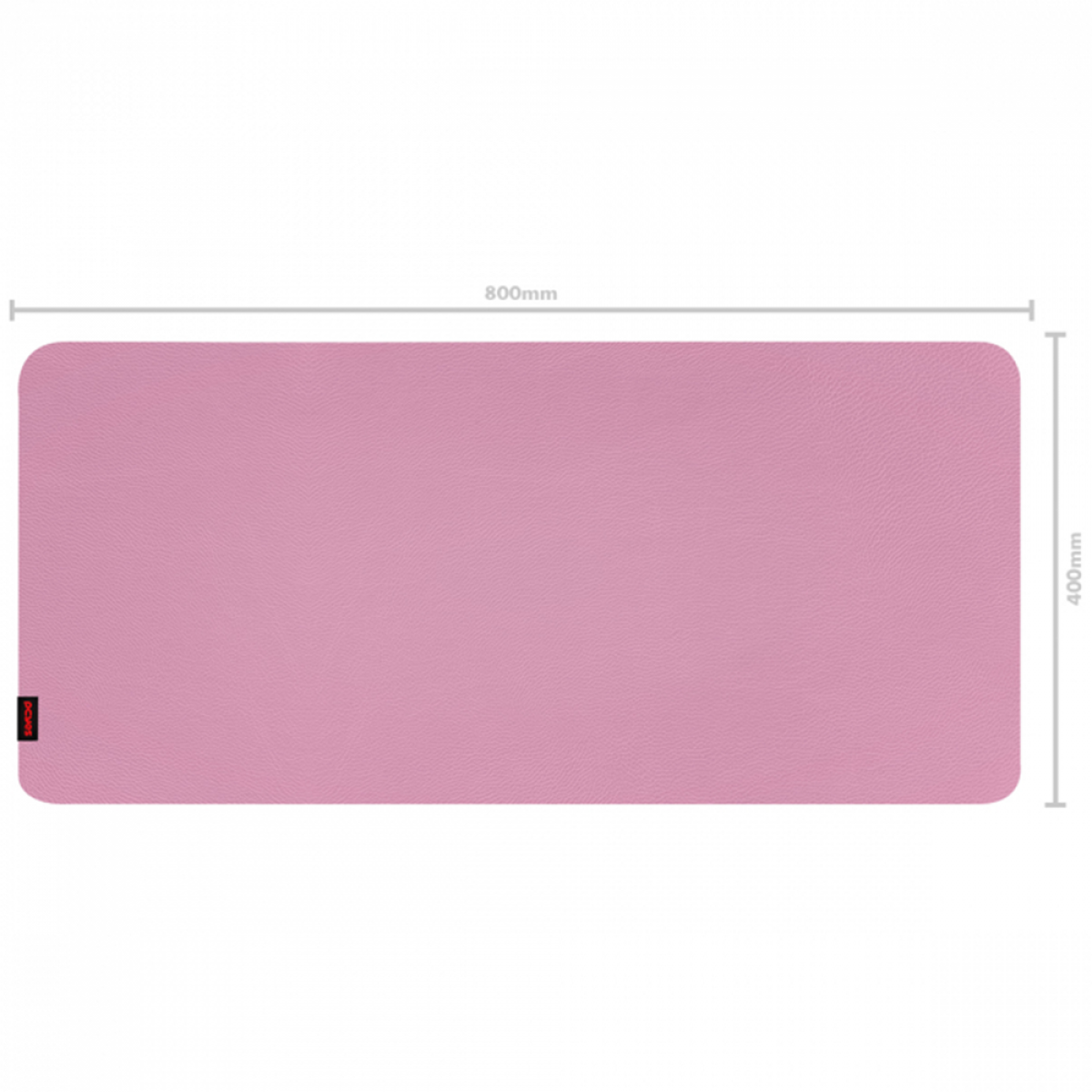 Mousepad Gamer PCYES Desk Mat Exclusive Rosa, 800X400X3mm, Rosa, PMPEXP