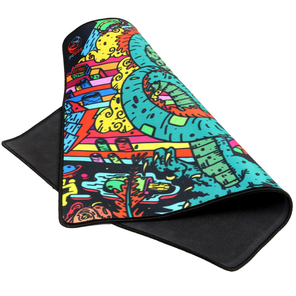 Mousepad Gamer PCYES Dragon Medium, Estilo Speed, 500x400mm, PMD50X40