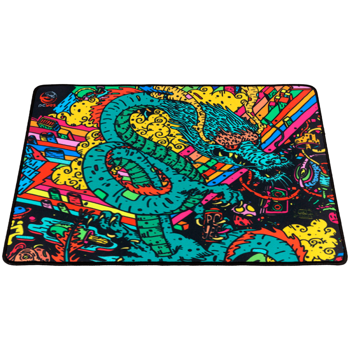 Mousepad Gamer PCYES Dragon Medium, Estilo Speed, 500x400mm, PMD50X40