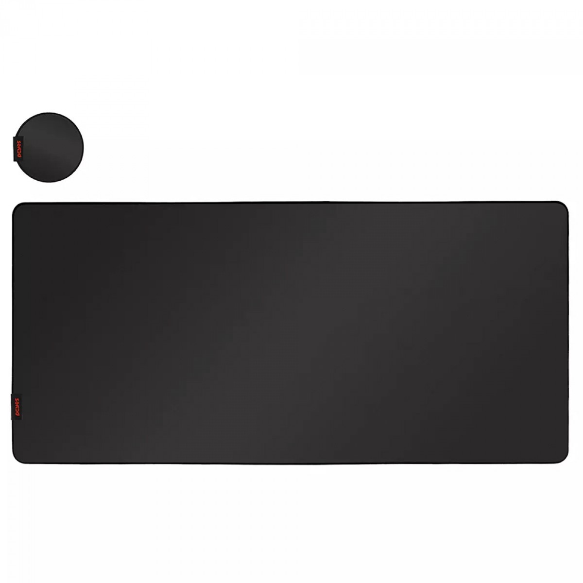 Mousepad Gamer PCYES Obsidian G2D Extended, 900X420mm, Tecido Com Infusão De Vidro, Preto, PEMPG2DEX