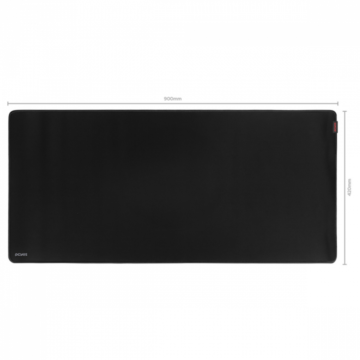 Mousepad Gamer PCYES Speed Extended, 900X420mm, Preto, PMC90X42B