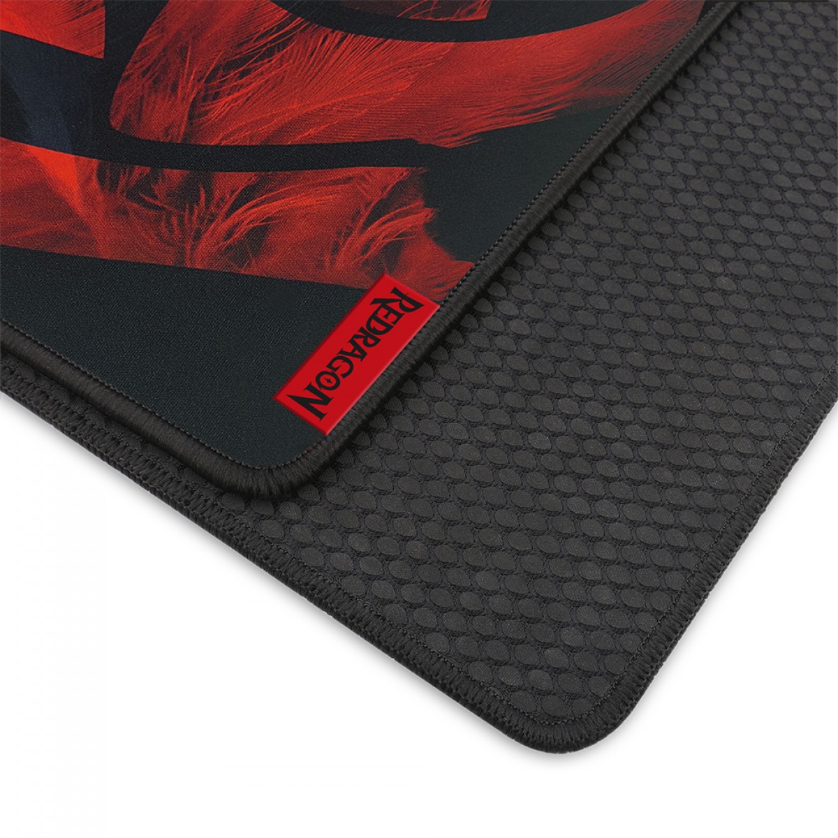 Mousepad Gamer Redragon Flamengo Mantle, Speed, Extra Grande 900x400mm, Preto e Vermelho, FL032