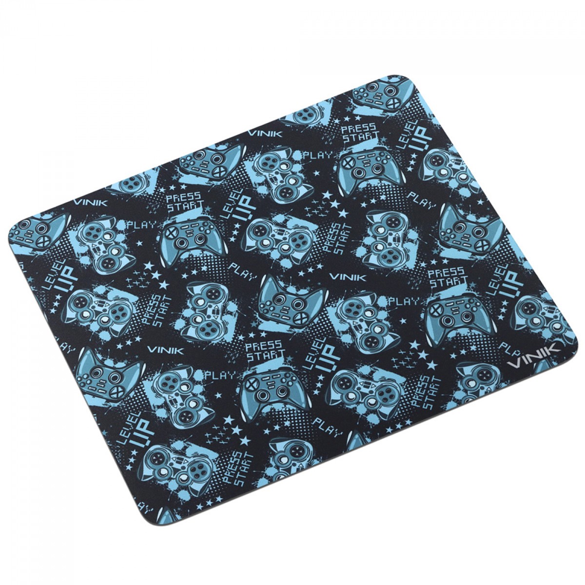 Mousepad Gamer Vinik Level Up, Médio, 320x270mm, MPLU32
