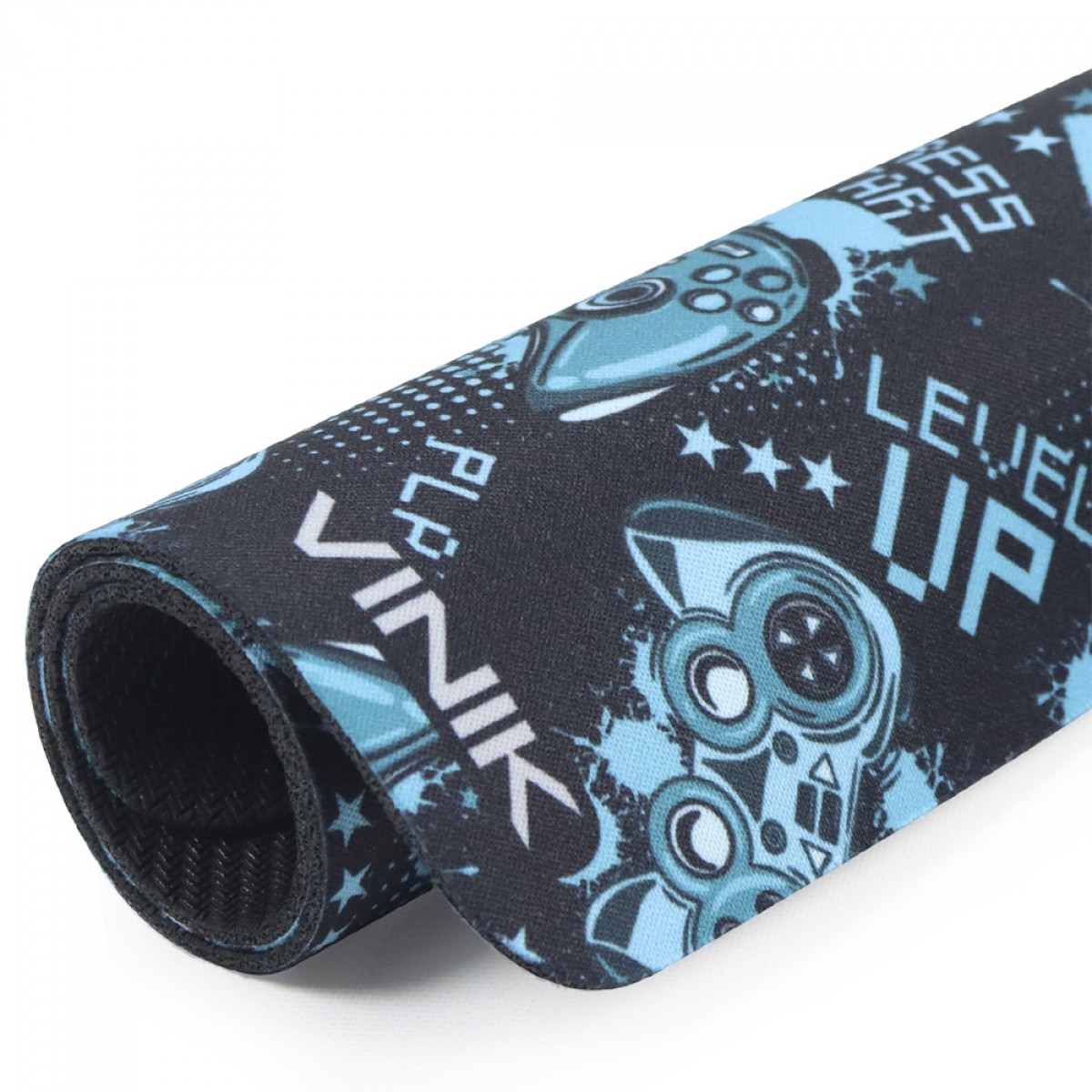 Mousepad Gamer Vinik Level Up, Médio, 320x270mm, MPLU32