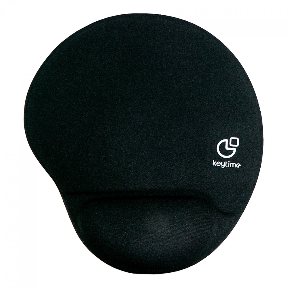Mousepad Keytime Glide, Apoio de Pulso, 225x220mm, Preto, KYT0017