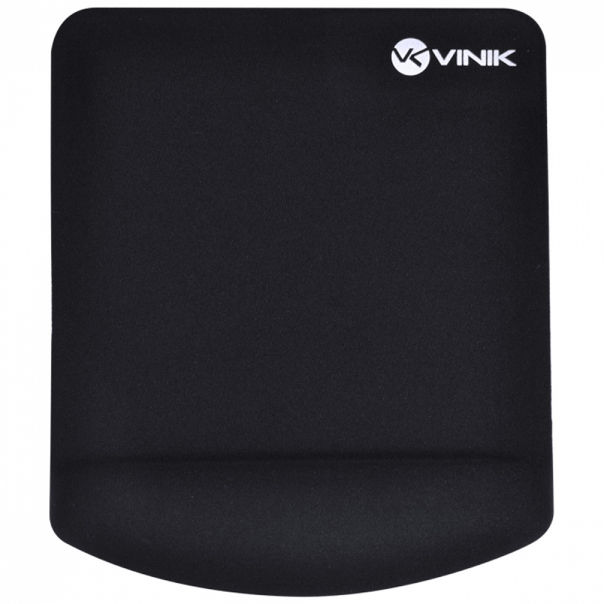 Mousepad Vinik Gel, 220X180X3mm, Com Apoio para o Pulso Feito Em Gel, Black, MPG-02P