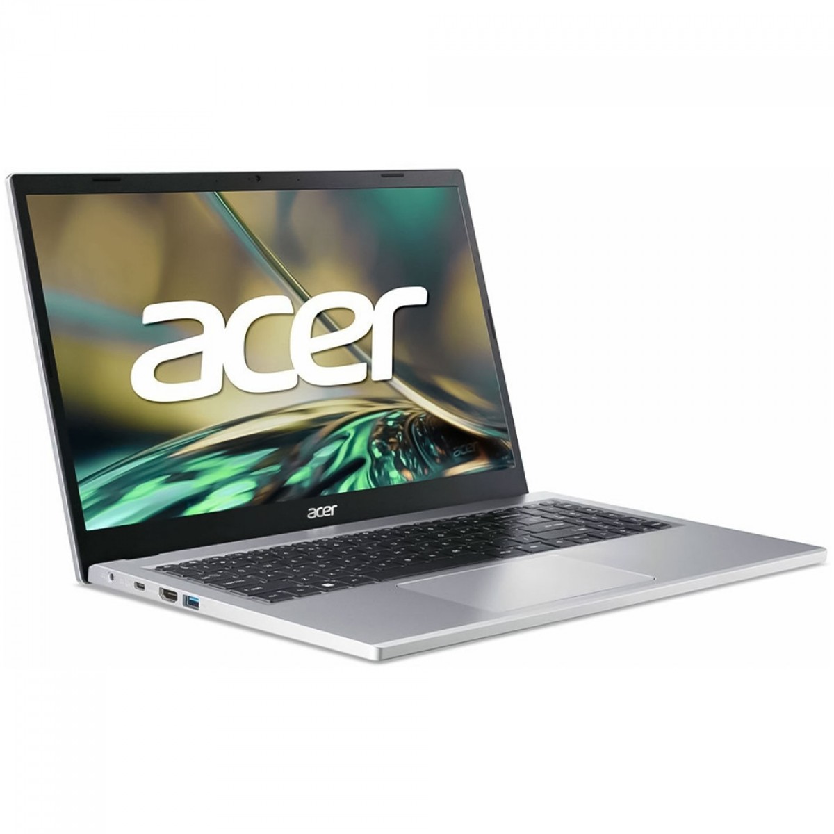 Notebook Acer Aspire 3 Intel Core i3-N305 / 8GB DDR5 / SSD 256GB / 15,6" Full HD / Intel UHD Graphics / Linux / Prata / A315-510P-320B