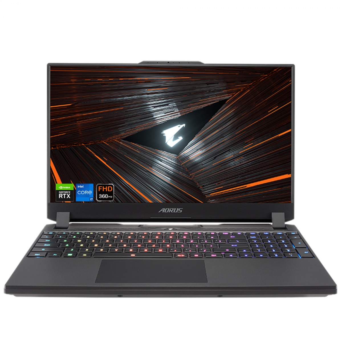 Notebook Gamer Gigabyte Aorus 15 XE4 Intel Core I7-12700H / RTX 3070 Ti 8GB / 15,6 POL FHD 360Hz / 16GB DDR4 / SSD 1TB M.2 / AORUS-15-XE4-73BR514SH