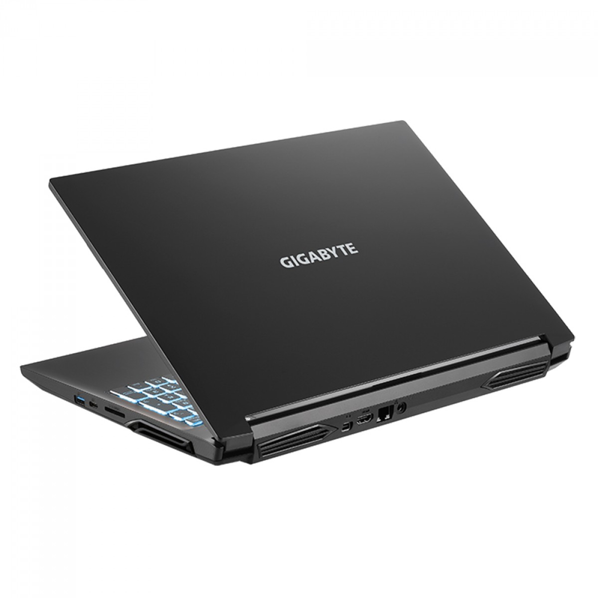 Notebook Gamer Gigabyte G5 KD Intel Core I5 11400H / RTX 3060 6GB / 16GB DDR4 / SSD 512GB / EFISHELL (DOS) / Preto, KD-52BR123SD 