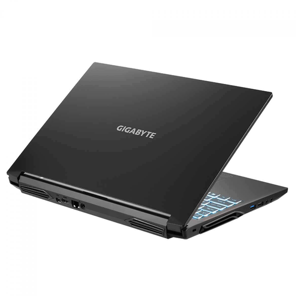 Notebook Gamer Gigabyte G5 KD Intel Core I5 11400H / RTX 3060 6GB / 16GB DDR4 / SSD 512GB / EFISHELL (DOS) / Preto, KD-52BR123SD 