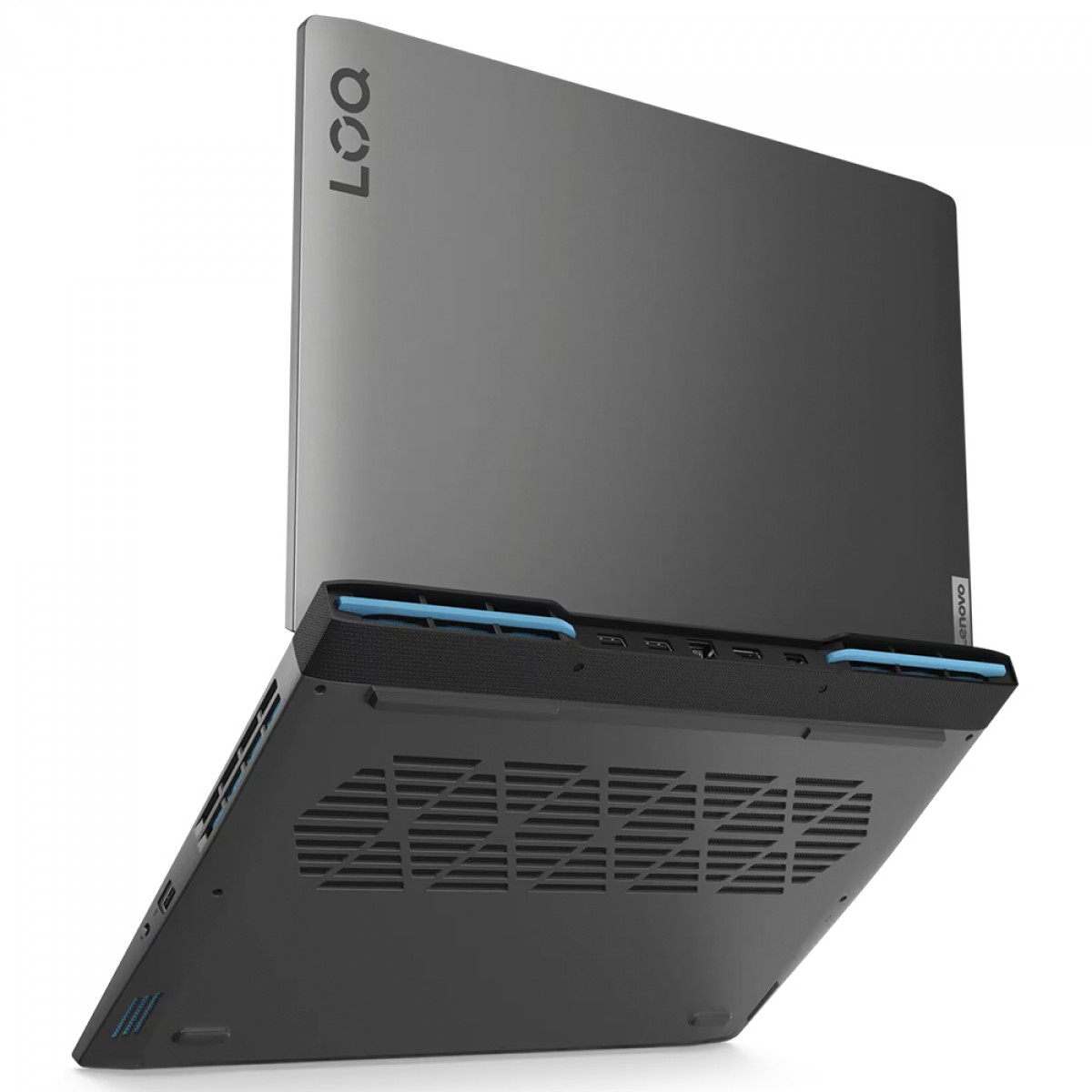 Notebook Gamer Lenovo LOQ 15IRH8 Intel Core i5-12450H / RTX 2050 4GB / 16GB DDR5 / SSD 512GB / 15.6 Pol IPS Full HD / Win 11 / Cinza / 83EU0001BR