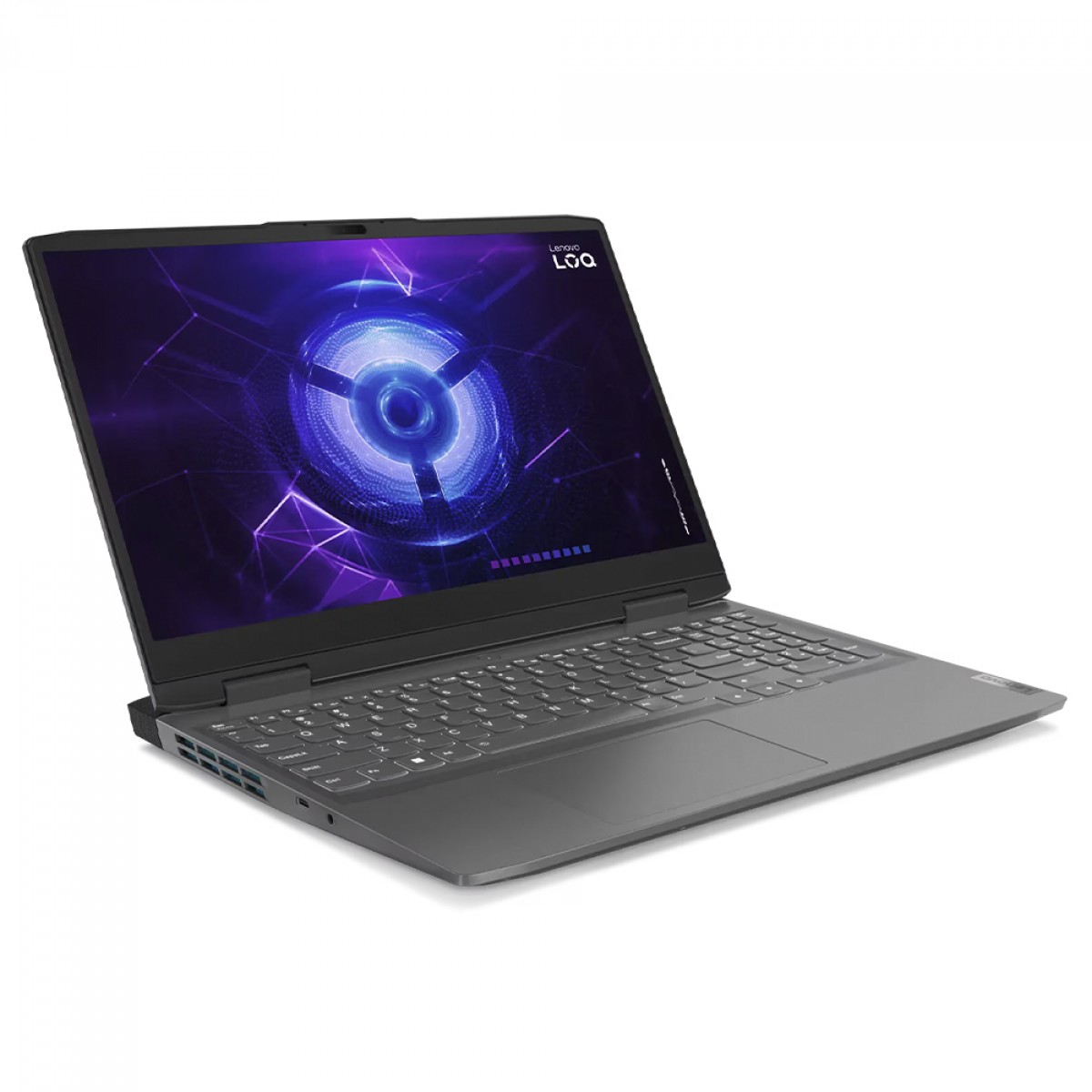 Notebook Gamer Lenovo LOQ 15IRH8 Intel Core i5-12450H / RTX 2050 4GB / 8GB DDR5 / SSD 512GB /15.6 Pol IPS Full HD / Win 11 / Cinza / 83EU0000BR