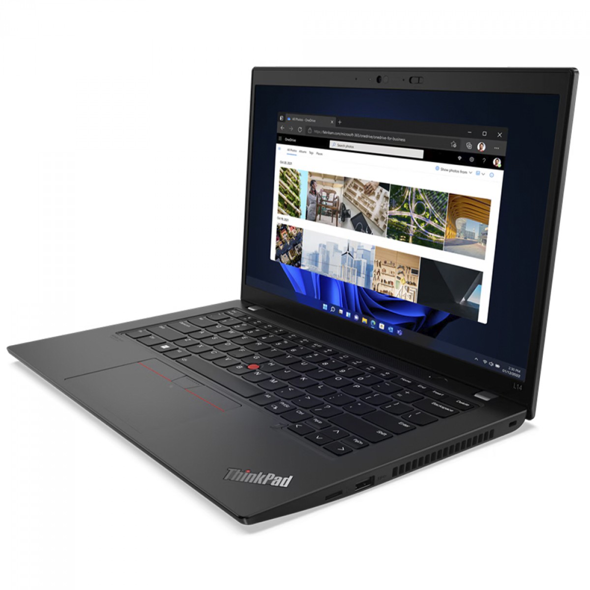 Notebook Lenovo ThinkPad L14 G3 AMD Ryzen 5 PRO 5675U / 8GB DDR4 / SSD 256GB / 14 Pol Full HD / AMD Radeon Graphics / Windows 11 / Preto / 21C60028BO