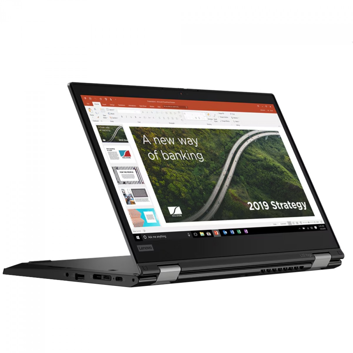 Notebook Lenovo Thinkpad Yoga G2 Intel Core i5-1145G7/ 16GB DDR4 / SSD 256GB / 13,3" IPS Full HD Touch / Intel® Iris® Xe Graphics / Windows 11 / Preto / 20VL001YBR