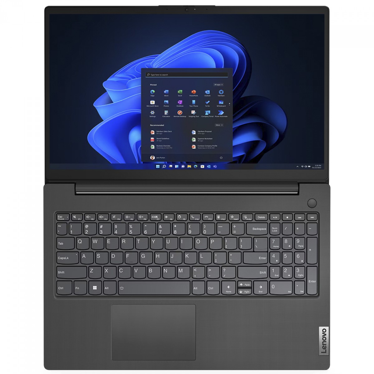 Notebook Lenovo V15 G4 IRU Intel Core i5-13420H / 16GB DDR4 / SSD 512GB / 15.6 Pol Full HD / Intel UHD Graphics / Windows 11 / Preto / 83GL000VBR