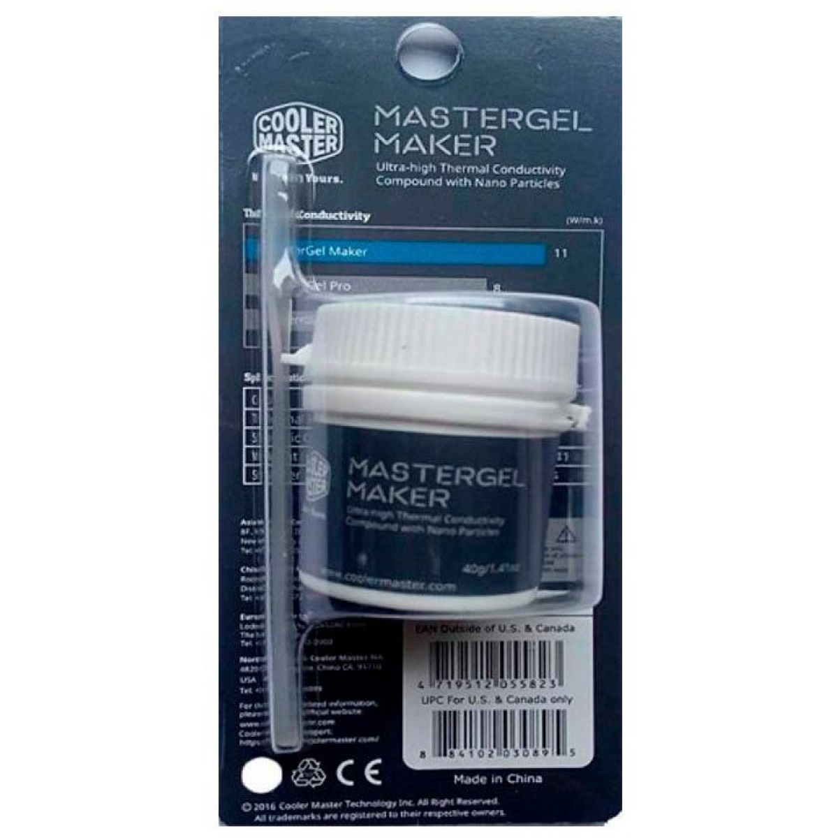 Pasta Térmica Cooler Master Gel Maker 40G, MGZ-NDBG-N40G-R1