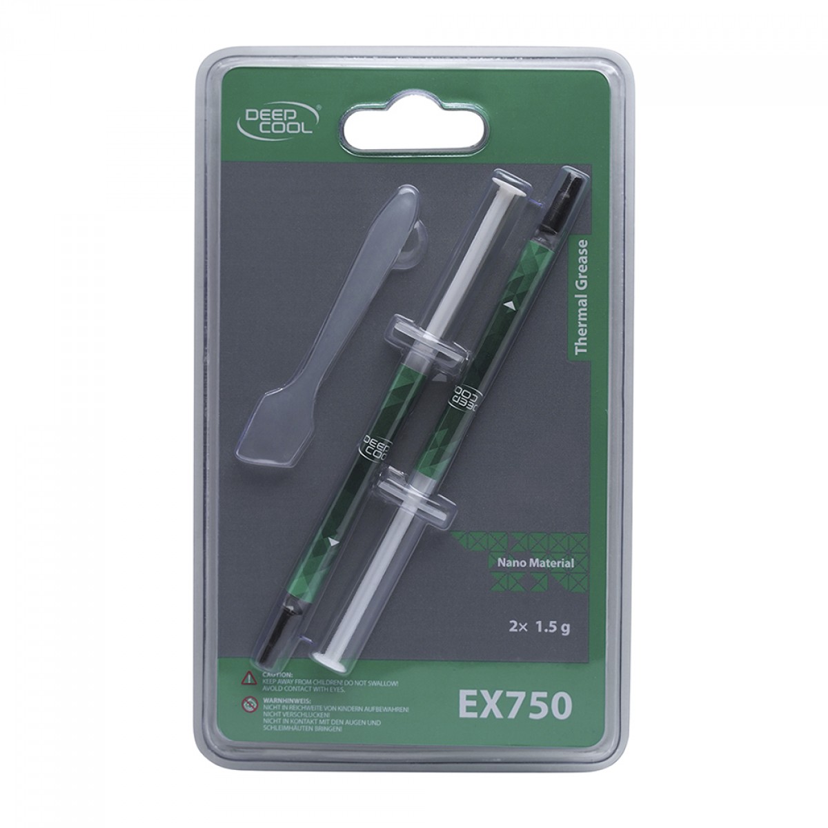 Pasta Térmica DeepCool EX750, 3g, R-EX750-GY030C-G-1