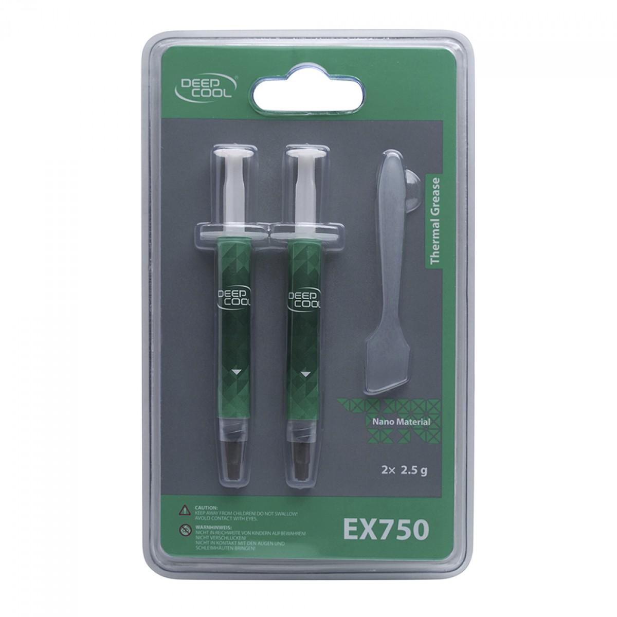 Pasta Térmica DeepCool EX750, 5g, R-EX750-GY050C-G-1