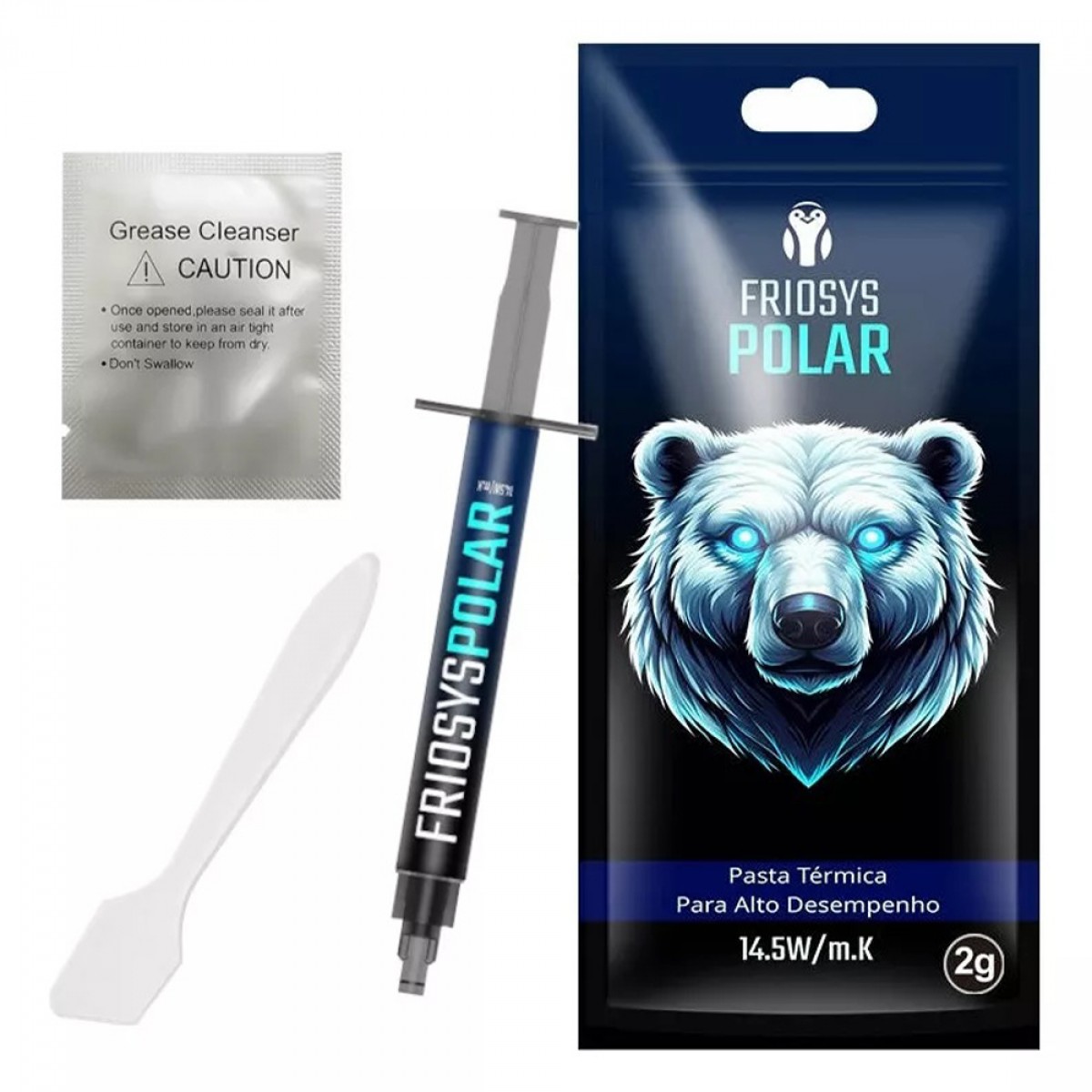 Pasta Térmica Friosys Polar 2G, 14.5W/mK, FSYPLR2G
