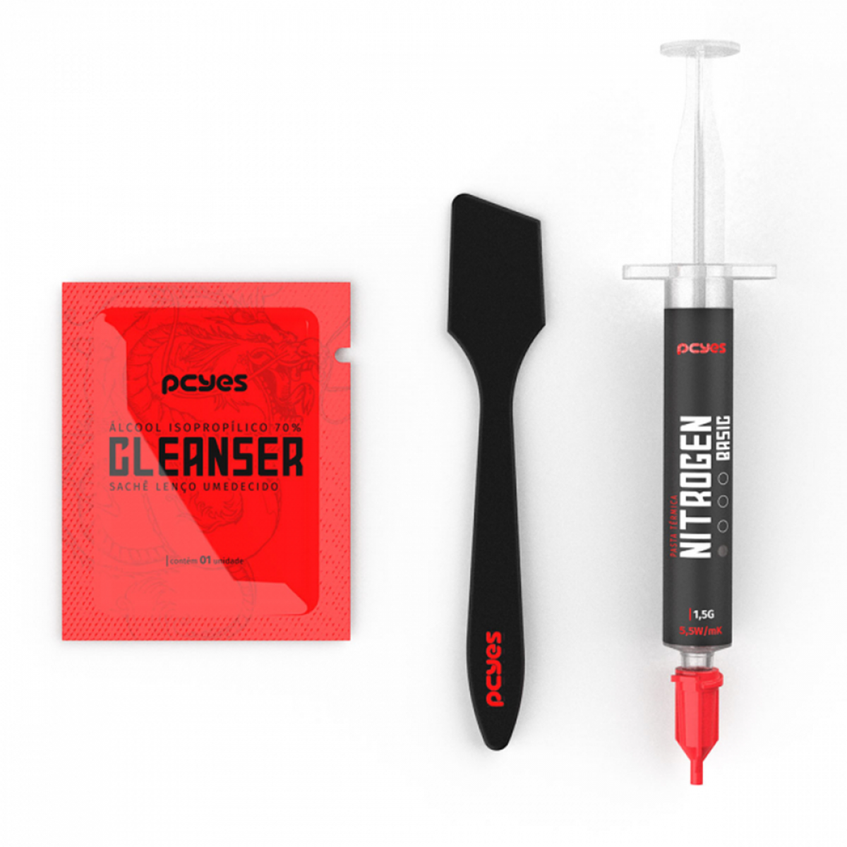 Pasta Térmica PCYES Nitrogen Basic, 1,5G, 5,5W/MK, PCYNB1555