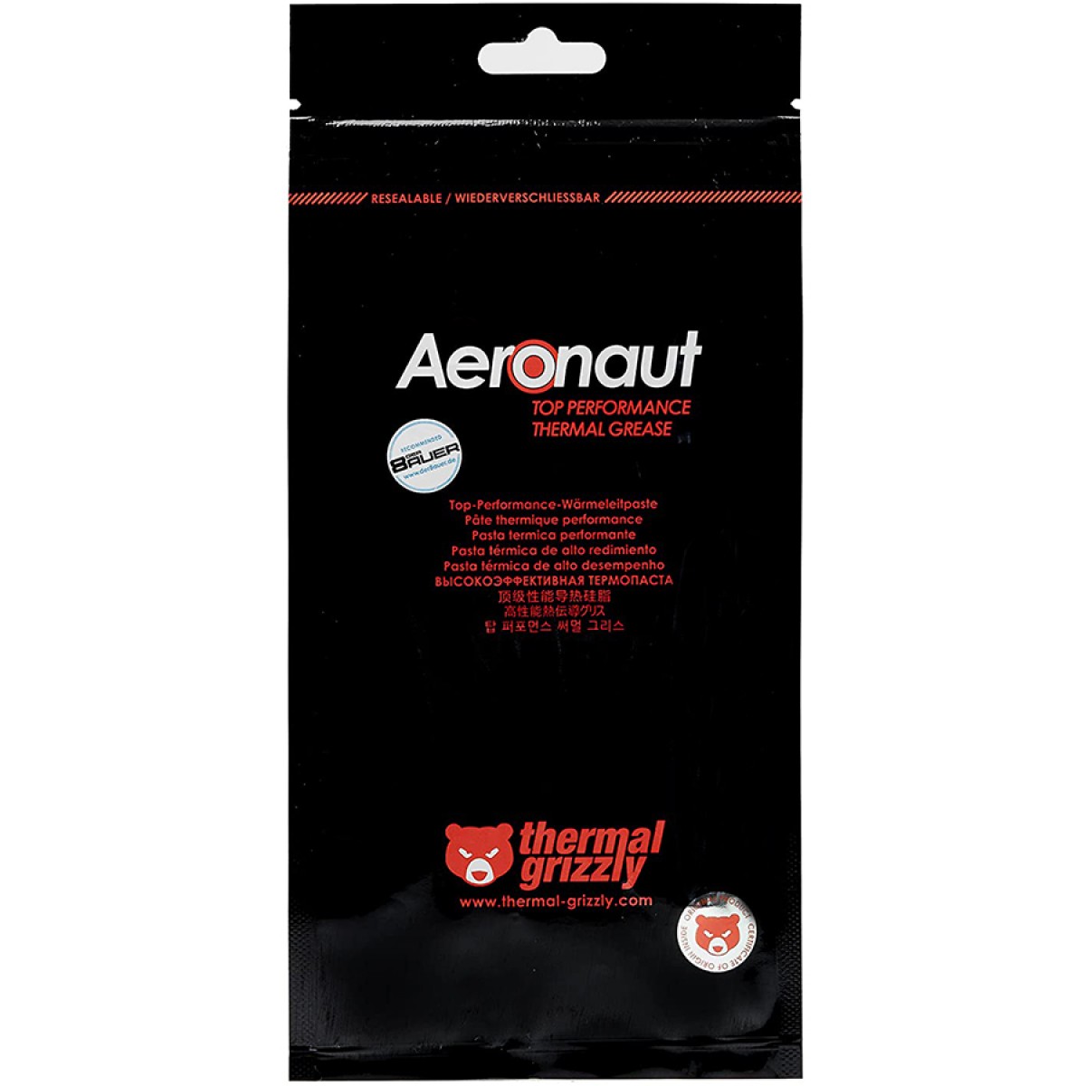 Pasta Térmica Thermal Grizzly Aeronaut, 26G, 10ml, TG-A-100-R