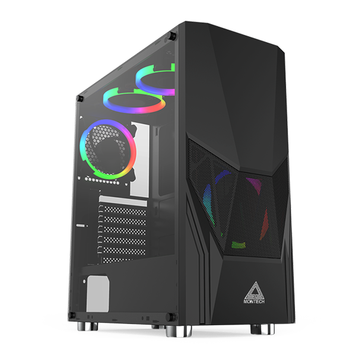 PC GAMER CAPTAIN Intel Core i5 12400F / AMD Radeon RX 9060 / 16GB DDR4 (2X8GB) / SSD 480GB