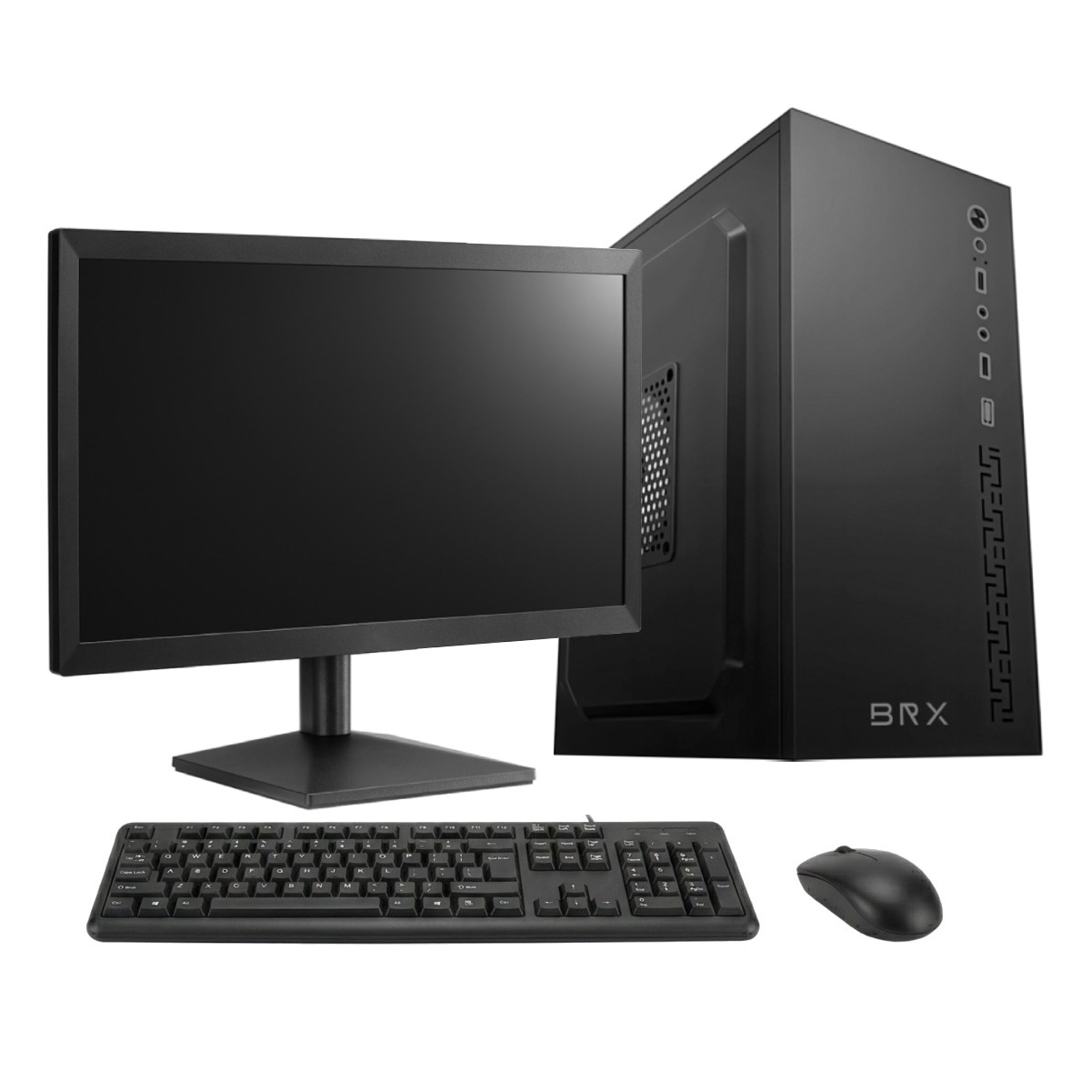 PC OFFICE PRO Ryzen 5 3400G / 8GB DDR4 / SSD 120GB / + Monitor 19 Pol / + Combo Teclado e Mouse
