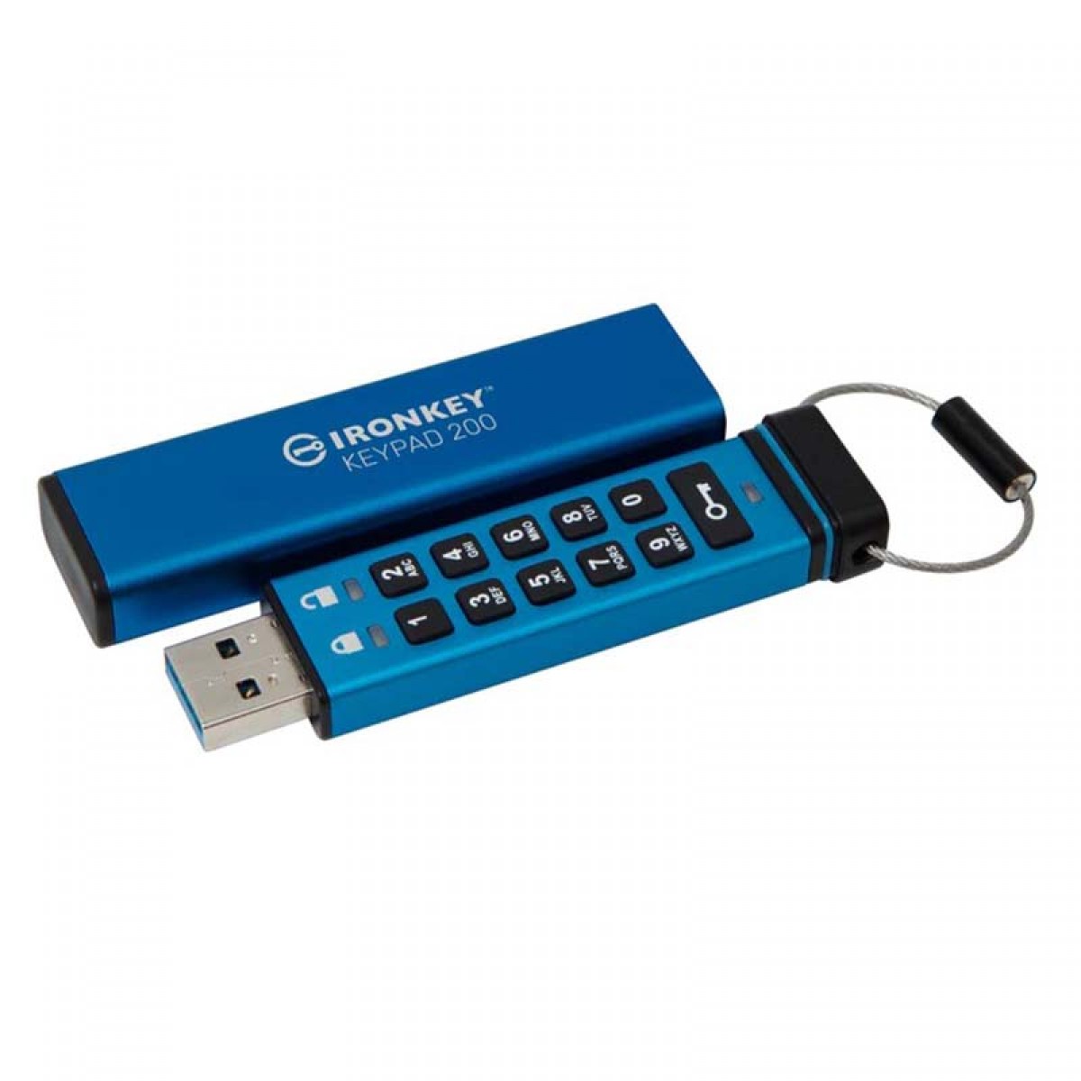 Pendrive Kingston IronKey Keypad 200, 16GB, USB 3.2, IKKP200/16GB