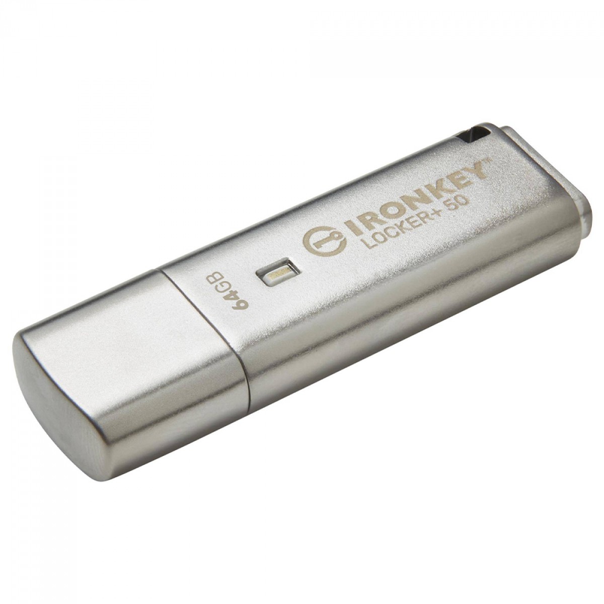 Pendrive Kingston IronKey Locker+ 50, 64GB, USB 3.2, IKLP50/64GB