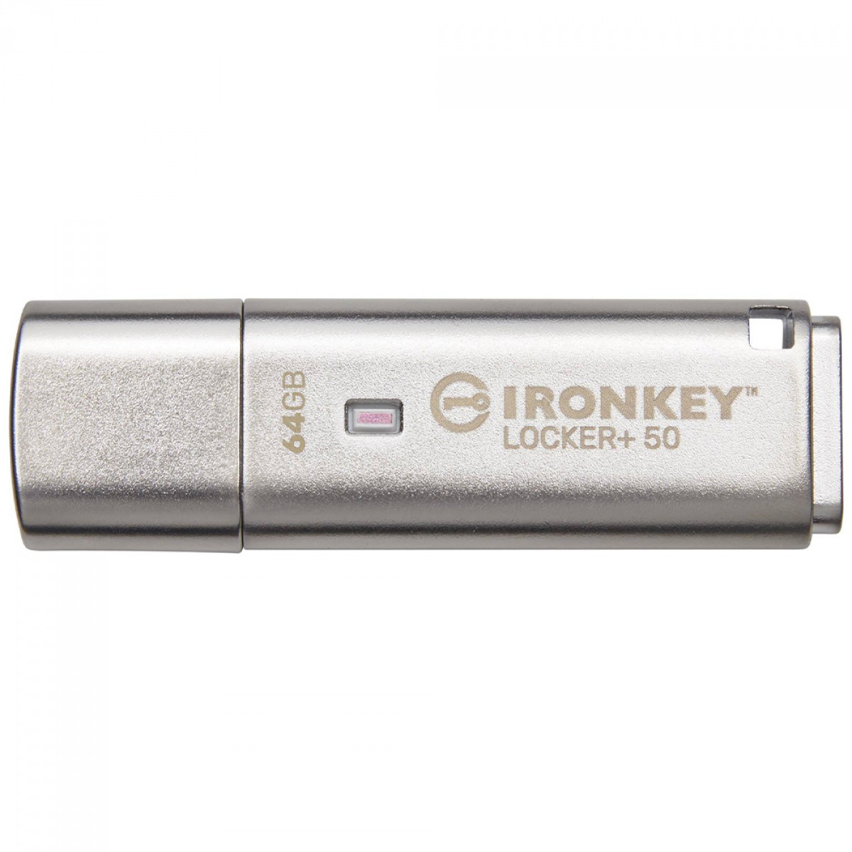 Pendrive Kingston IronKey Locker+ 50, 64GB, USB 3.2, IKLP50/64GB