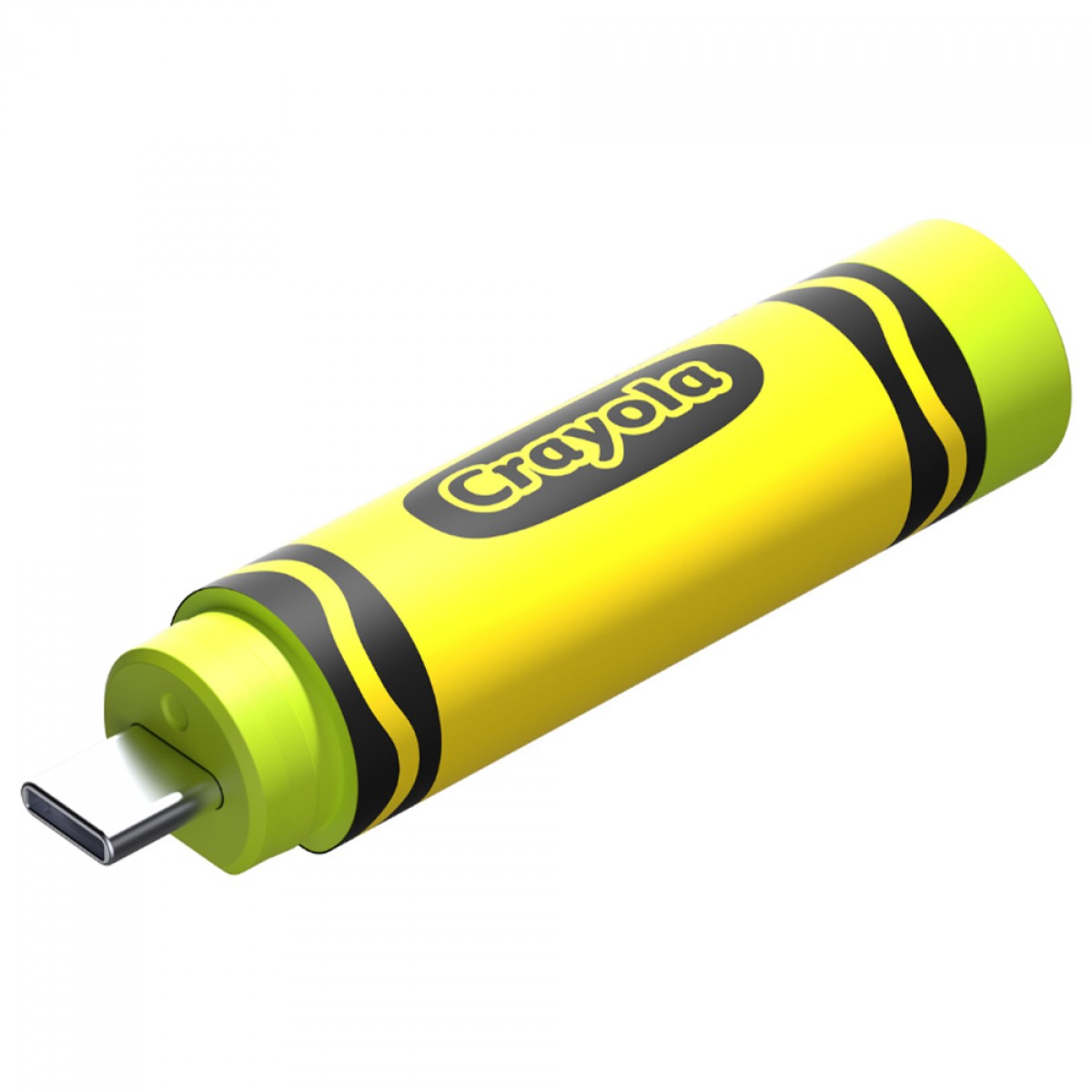 Pendrive SanDisk Crayola, 256GB, USB-C Flash Drive, 300MBs, Electric Lime, SDCZIC-256G-G46L