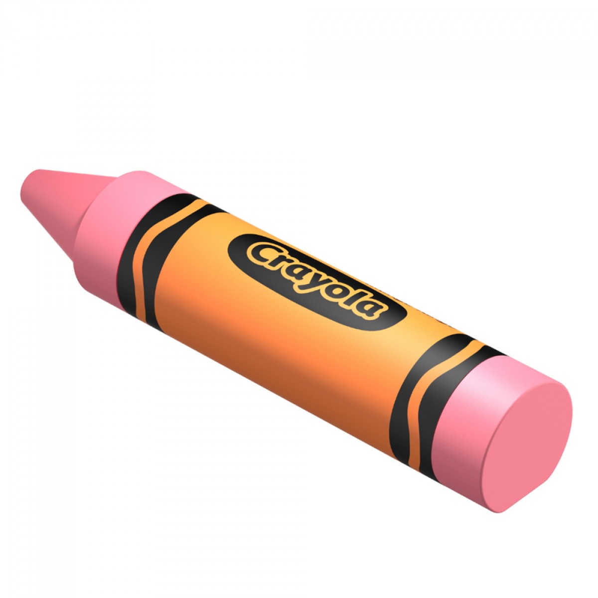 Pendrive SanDisk Crayola, 64GB, USB-C Flash Drive, 300MBs, Mango Tango, SDCZIC-064G-G46O