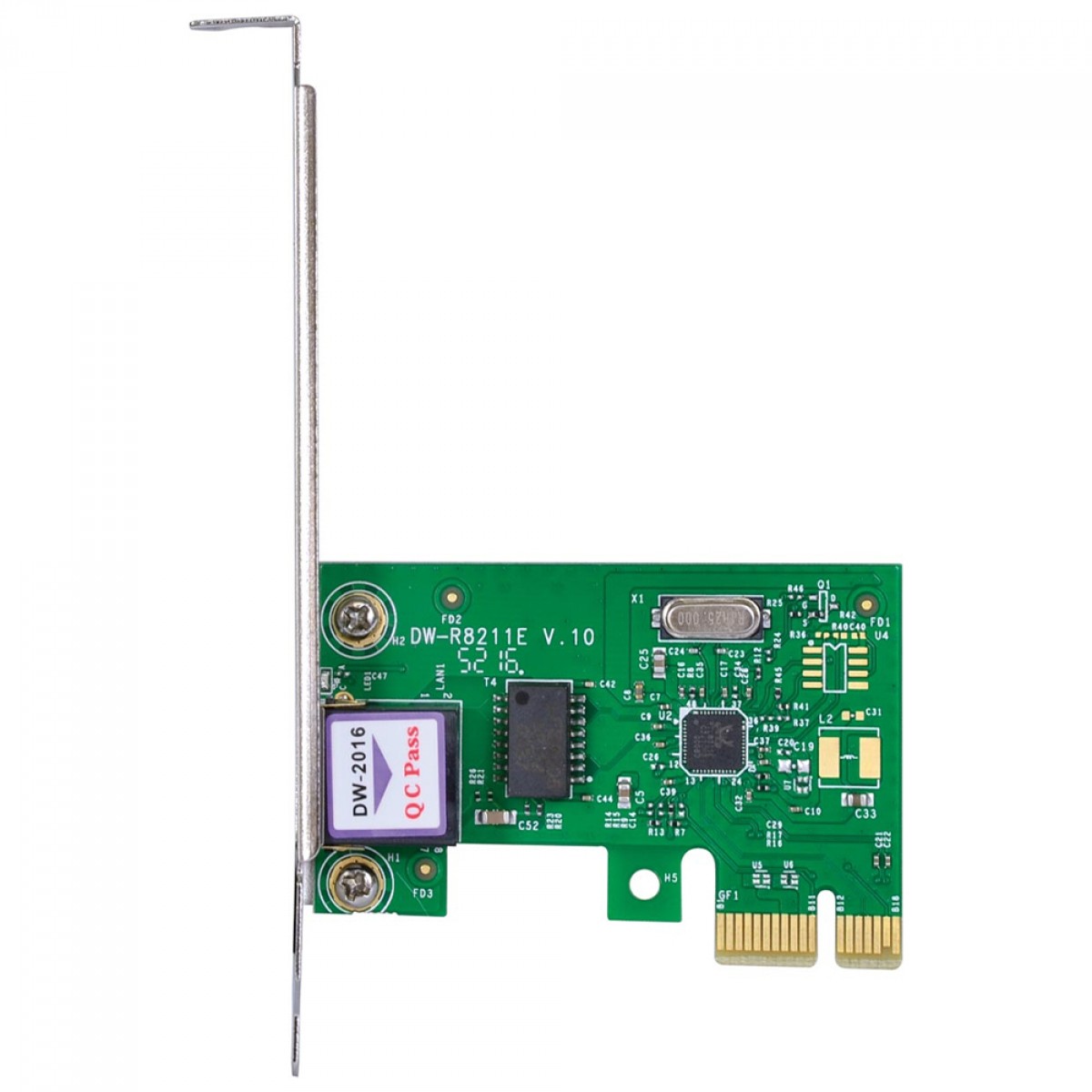 Placa de Rede Vinik PCi-E PRV1000E, 10/100/1000Mbps, Com Suporte Low Profile