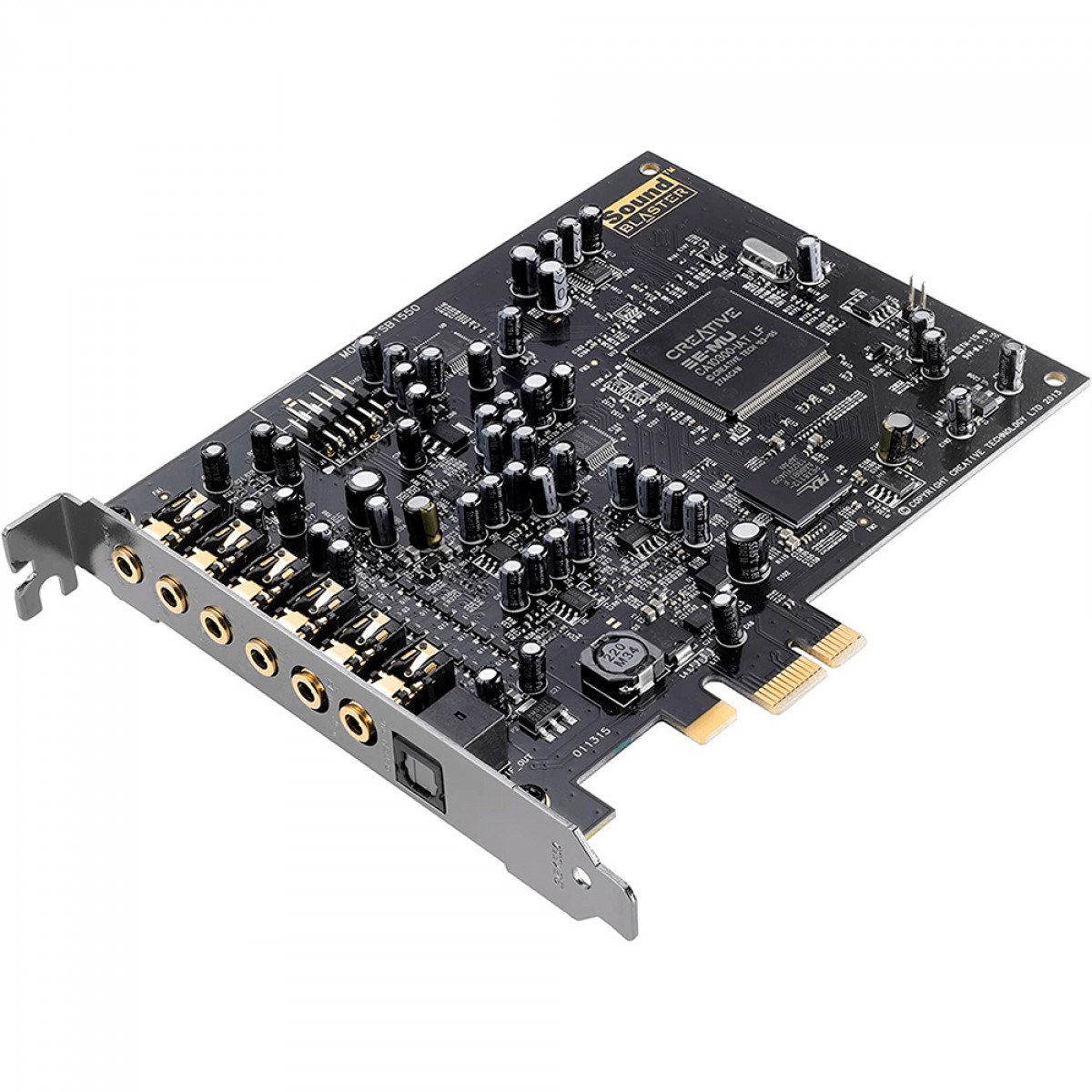 Placa de Som Creative Sound Blaster Audigy Rx, 7.1, PCI-e, 70SB155000001