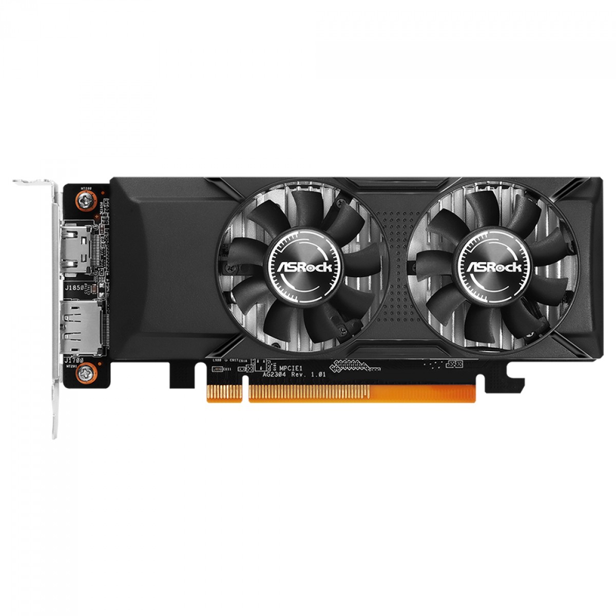 Placa de Vídeo ASRock AMD Radeon RX 550 Low Profile, 4GB, GDDR5, 128Bits, 90-GA4TZZ-00UANF