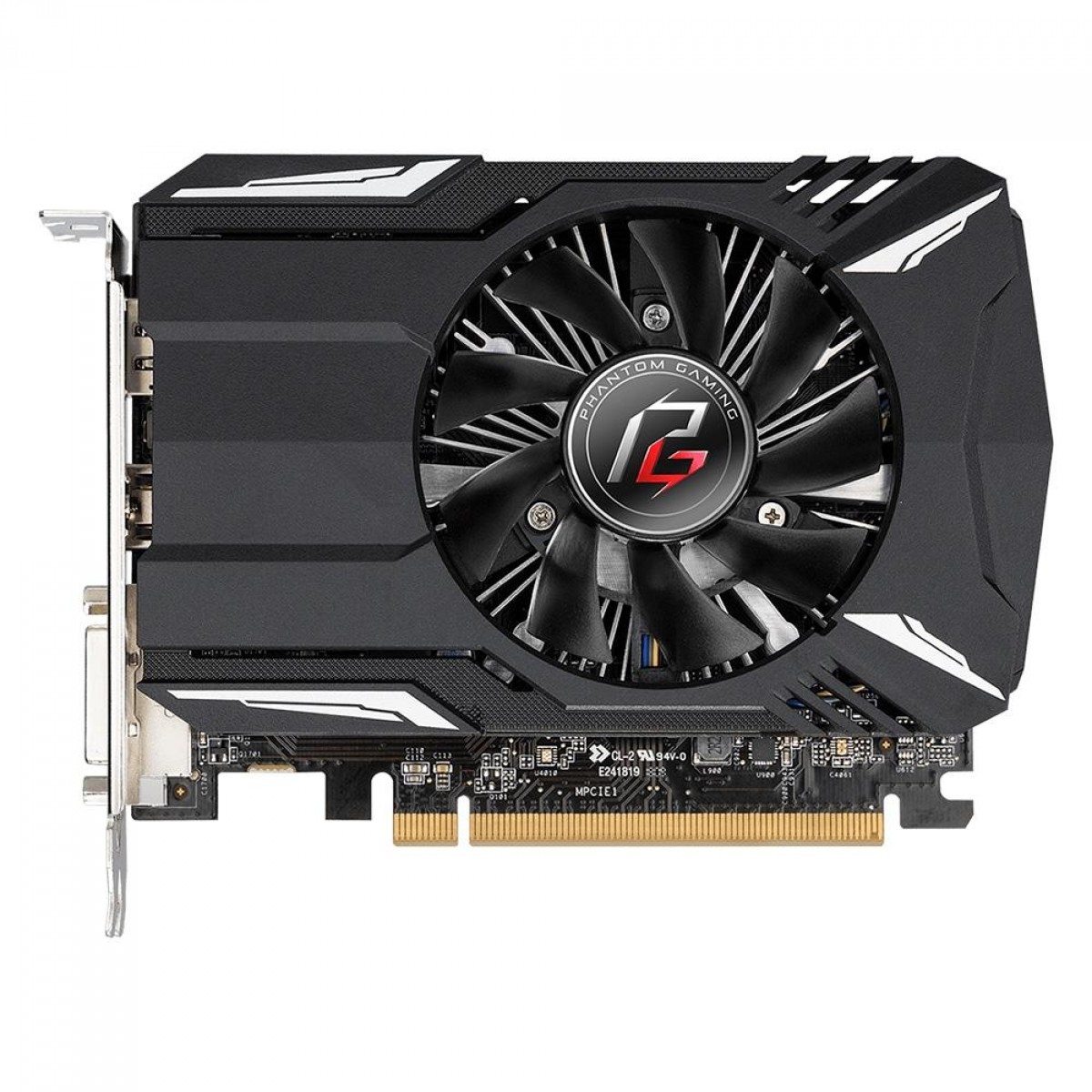 Placa de Vídeo ASRock AMD Radeon RX 550 Phantom Gaming, 4GB, GDDR5, 128Bits, 90-GA07ZZ-00UANF