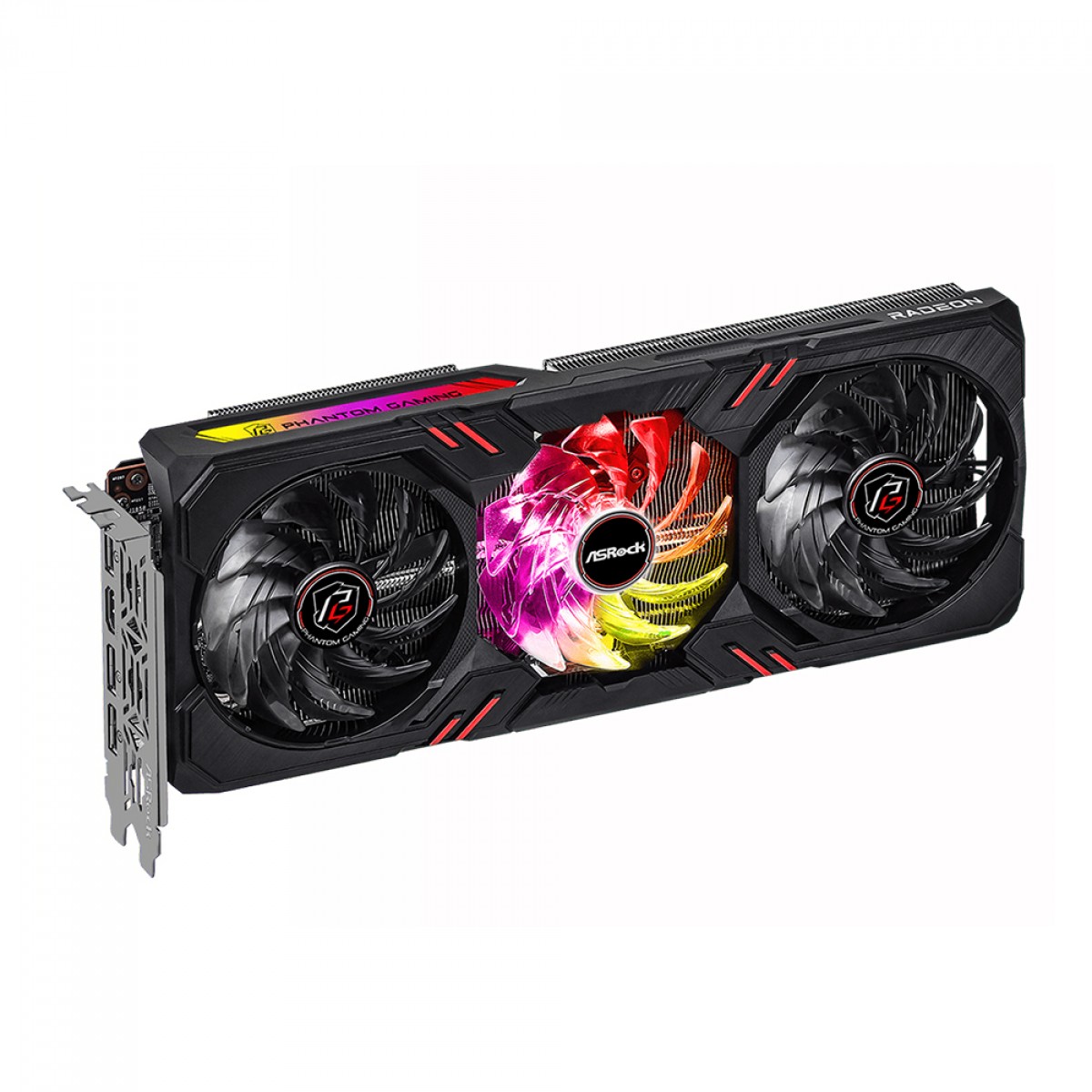 Placa de Vídeo AsRock AMD Radeon RX 7600 Phantom Gaming OC, 8GB, GDDR6, FSR, Ray Tracing, 90-GA4BZZ-00UANF