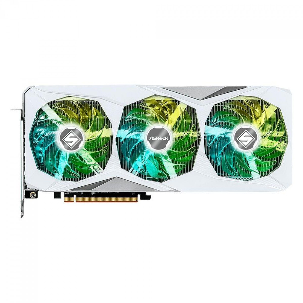 Placa de Vídeo AsRock AMD Radeon RX 7700 XT Steel Legend OC, 12GB, GDDR6, FSR, Ray Tracing, 90-GA4PZZ-00UANF