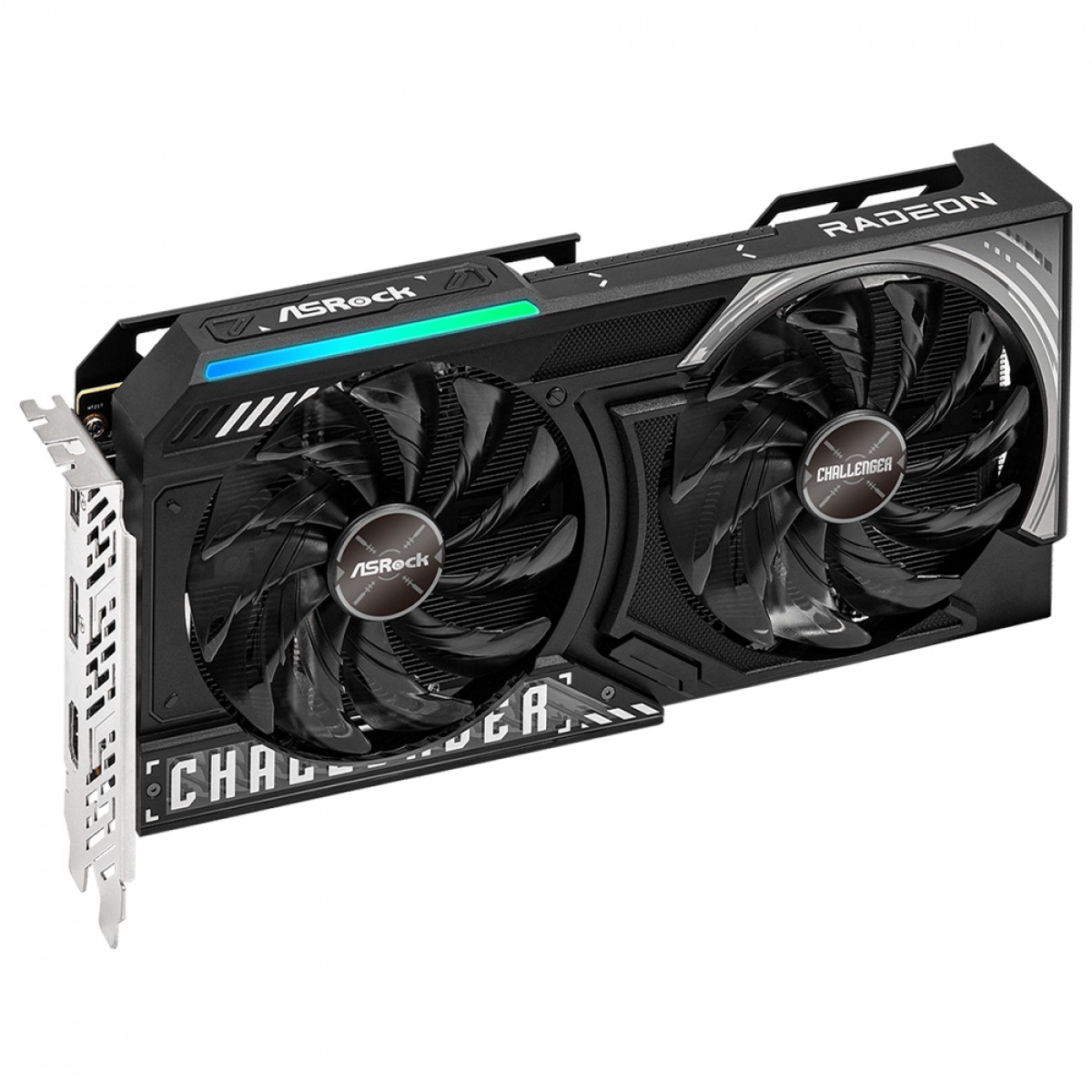 Placa de Vídeo ASRock AMD Radeon RX 9060 XT Challenger OC, 8GB, GDDR6, FSR, Ray Tracing, 90-GA5TZZ-00UANF