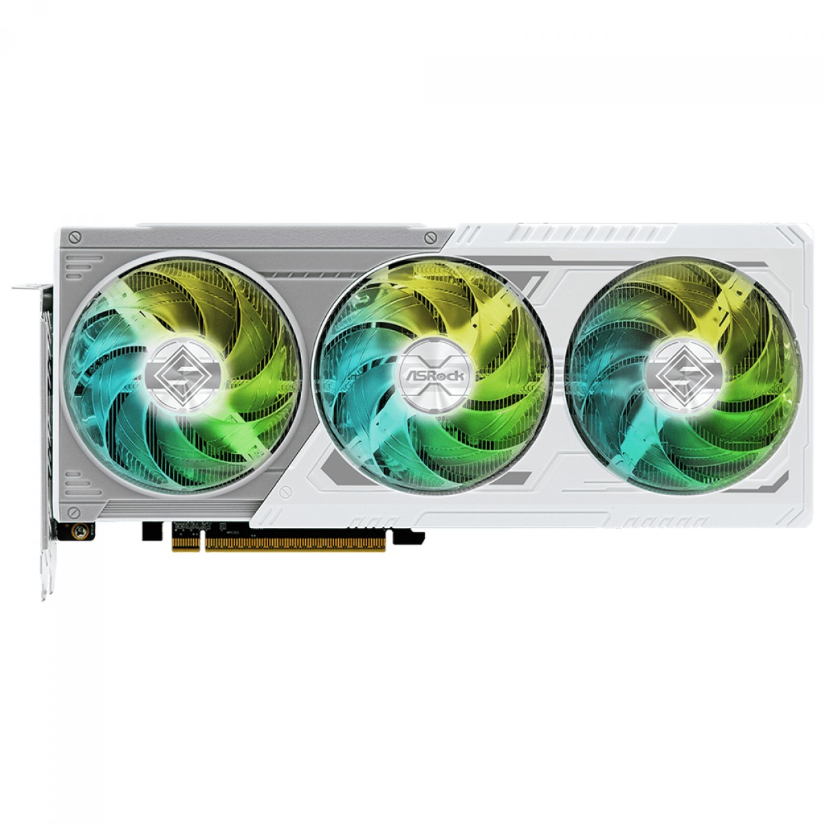 Placa de Vídeo ASRock AMD Radeon RX 9060 XT Steel Legend OC, 16GB, GDDR6, FSR, Ray Tracing, White, 90-GA5JZZ-00UANF