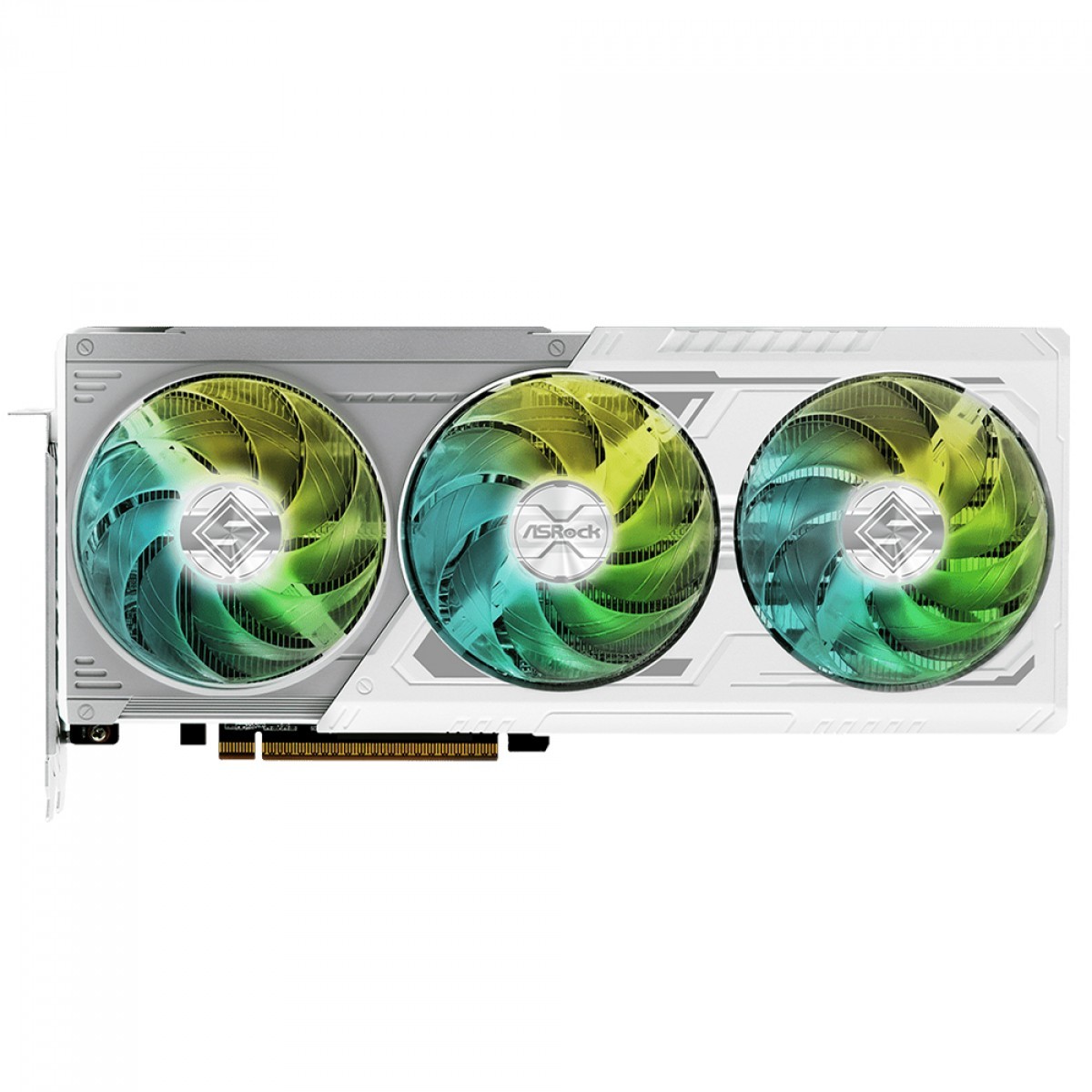 Placa de Vídeo ASRock AMD Radeon RX 9070 XT Steel Legend, 16GB, GDDR6, FSR, Ray Tracing, White, 90-GA5DZZ-00UANF