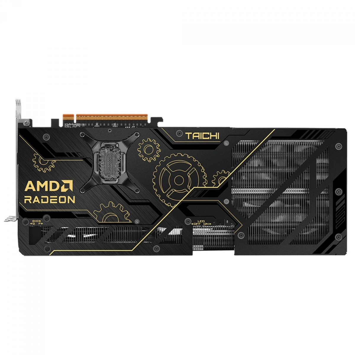 Placa de Vídeo ASRock AMD Radeon RX 9070 XT Taichi OC, 16GB, GDDR6, FSR, Ray Tracing, 90-GA5HZZ-00UANF