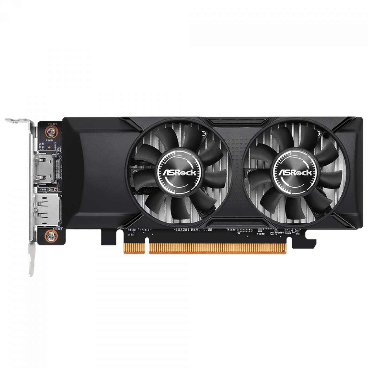 Placa De Vídeo ASRock Intel Arc A310 Low Profile, 4GB, GDDR6, XeSS, Ray Tracing, 90-GA4NZZ-00UANF