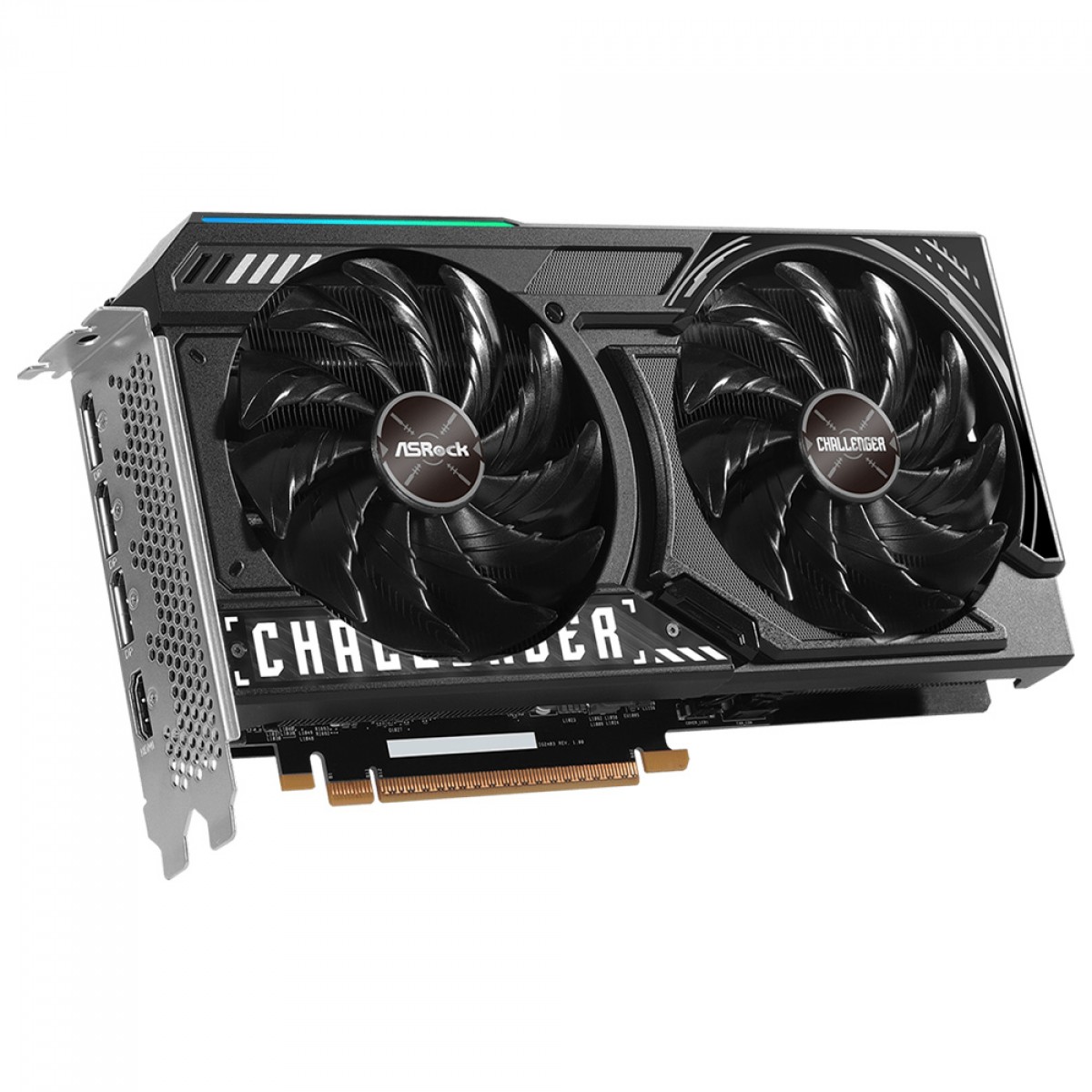 Placa De Vídeo ASRock Intel Arc B580 Challenger OC, 12GB, GDDR6, XeSS, Ray Tracing, B580 CL 12GO