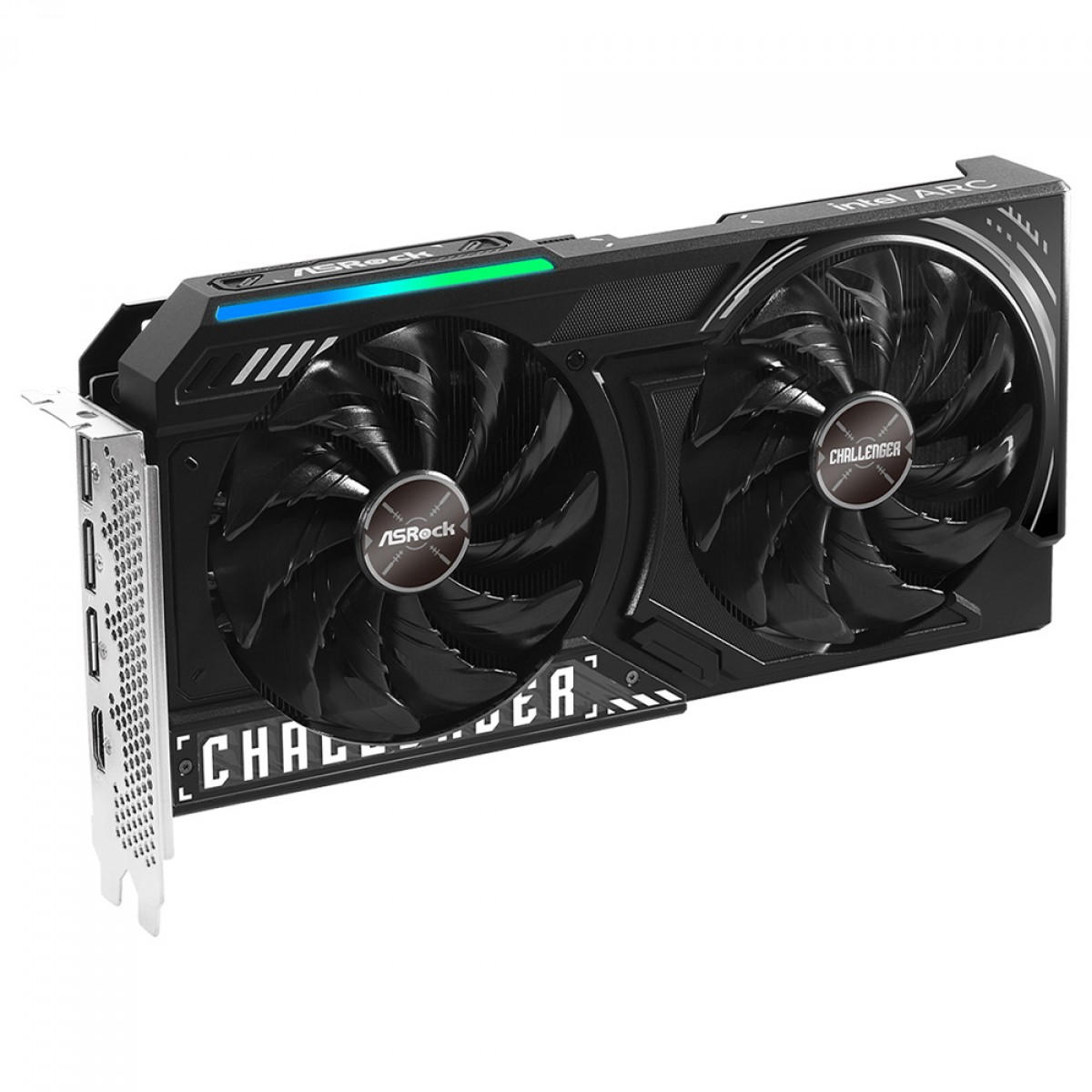 Placa De Vídeo ASRock Intel Arc B580 Challenger OC, 12GB, GDDR6, XeSS, Ray Tracing, B580 CL 12GO