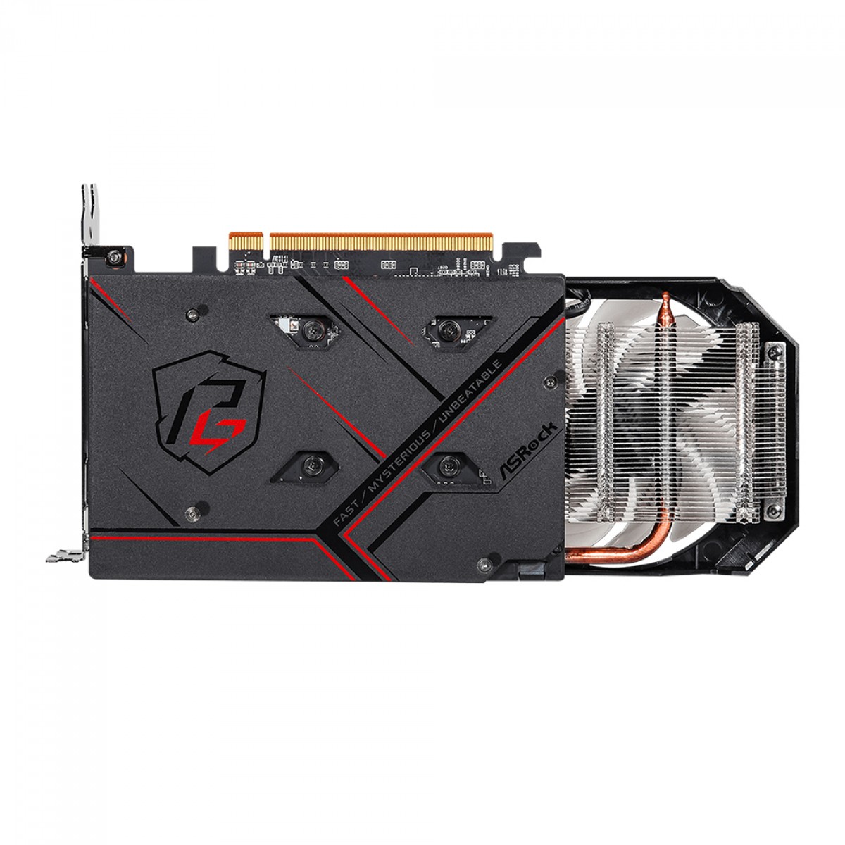 Placa de Vídeo AsRock Radeon RX 6500 XT Phantom Gaming D OC, 4GB, GDDR6, FSR, Ray Tracing, 90-GA3DZZ-00UANF