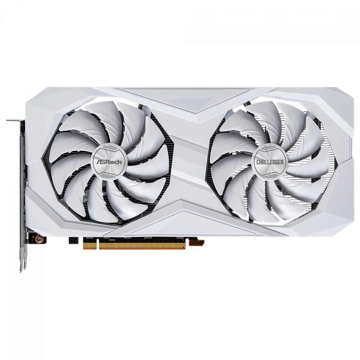 Placa de Vídeo ASRock Radeon RX 6600 Challenger White, 8GB, GDDR6, FSR, Ray Tracing, Branco, 90-GA4UZZ-00UANF
