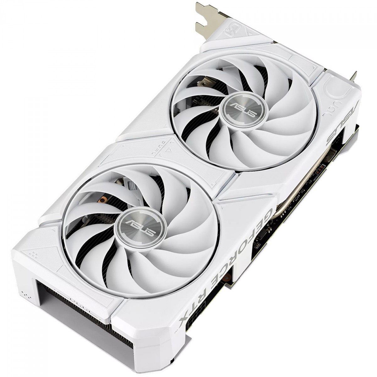 Placa de Vídeo Asus Dual NVIDIA GeForce RTX 4060 Ti EVO White OC Edition, 8GB, GDDR6, DLSS, Ray Tracing, DUAL-RTX4060TI-O8G-EVO-WHITE